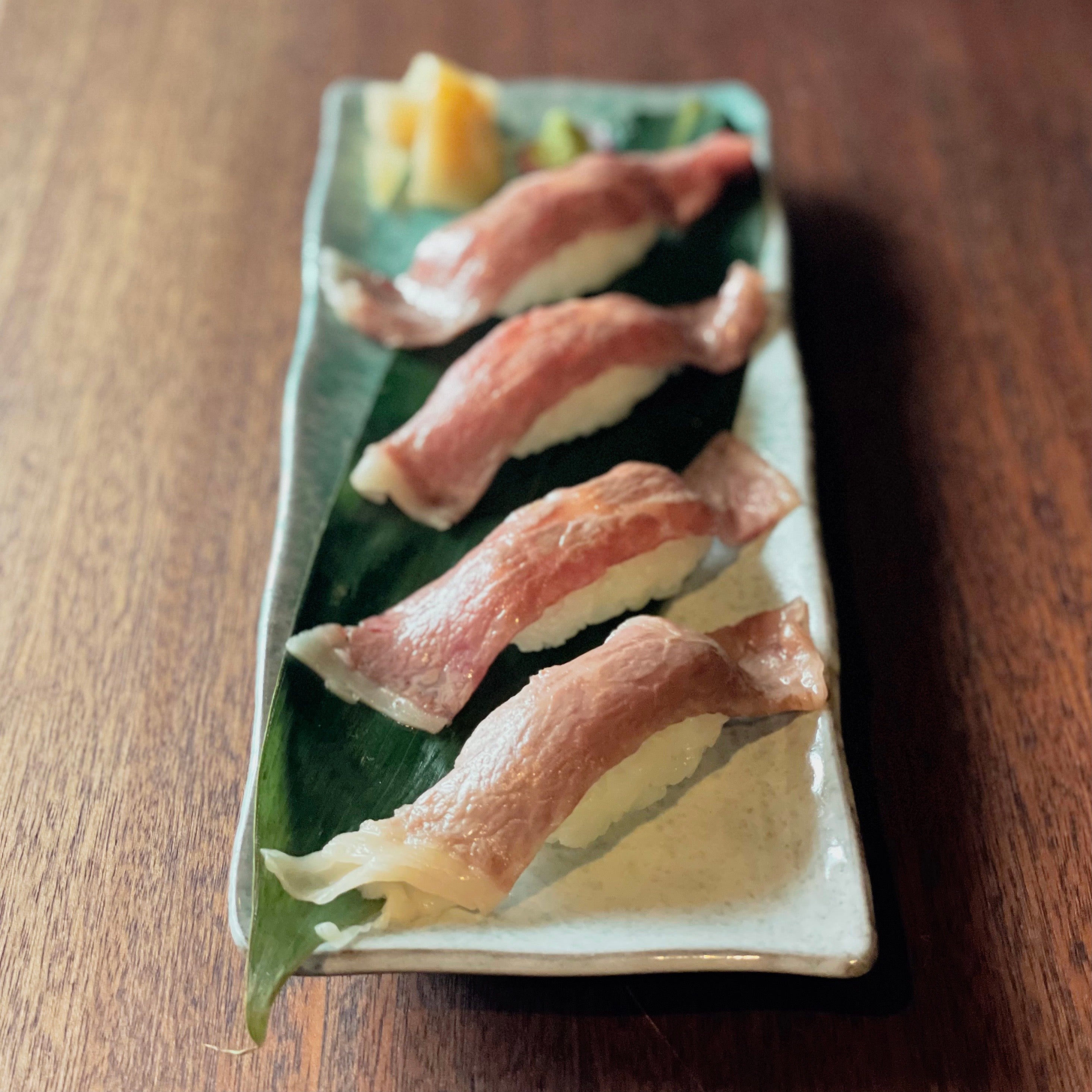 Real A5 Wagyu Beef Nigiri