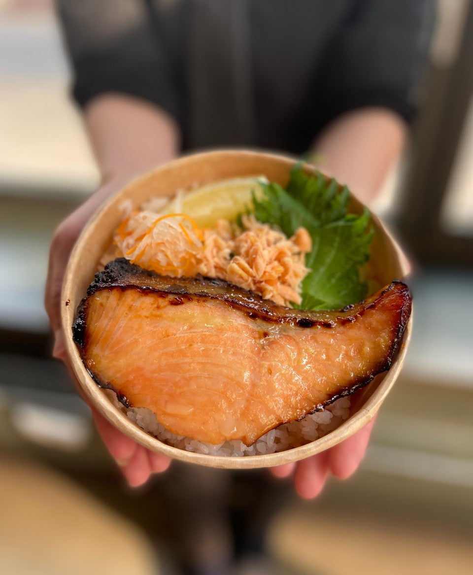 Gegrillter Saikyo-Miso-Lachs Don