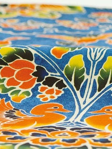 Large Furoshiki | Table Cloth | Shosoin Treasure Collection Navy | 112cm